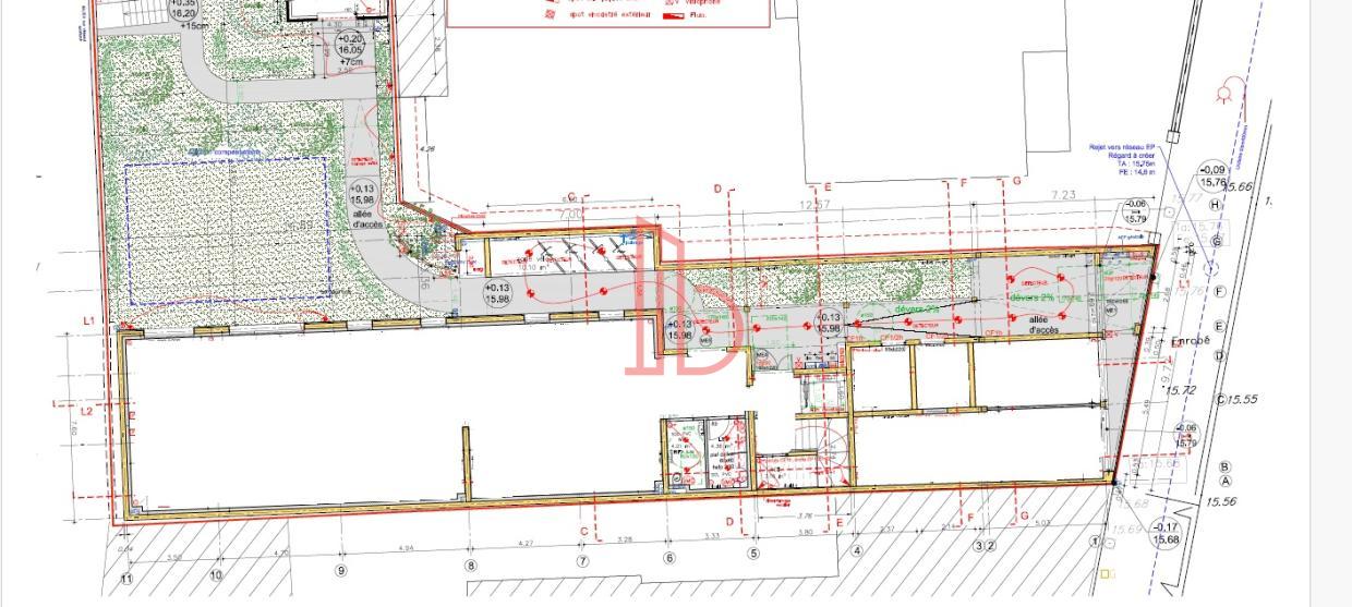 À louer Bureaux - Bordeaux 33800 - 508.98m²