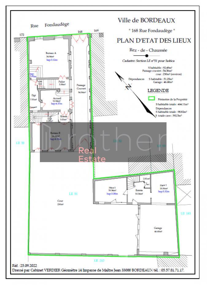 À vendre Bureaux - Bordeaux 33000 - 700m²