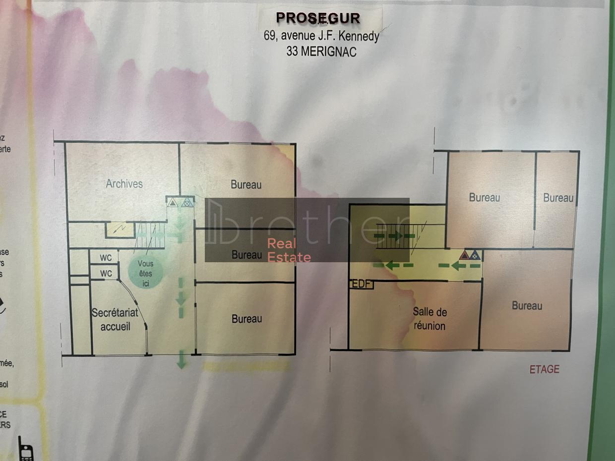 À louer Bureaux - Mérignac 33700 - 520m²