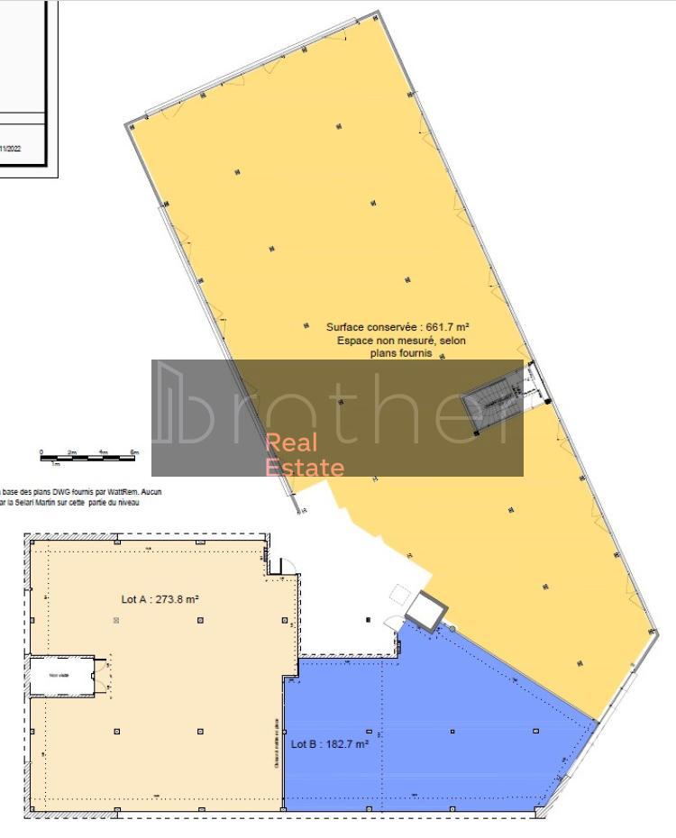 À louer Bureaux - Villenave-d'Ornon 33140 - 1436.75m²