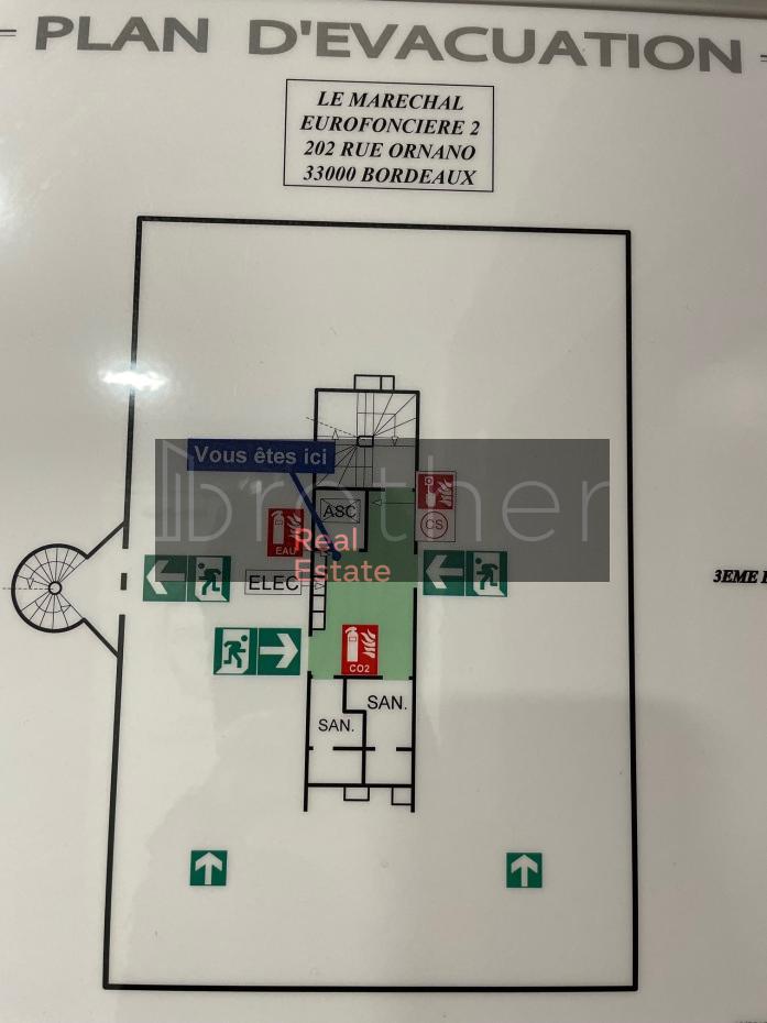 À louer Bureaux - Bordeaux 33000 - 635.07m²