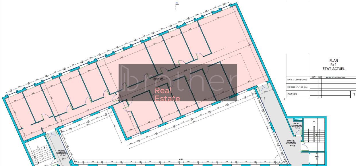 À louer Bureaux - Bordeaux 33800 - 399m²