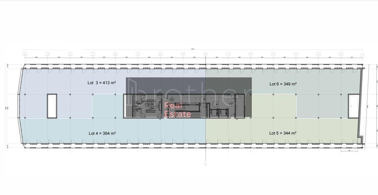 À louer Bureaux - Bordeaux 33300 - 3432m²