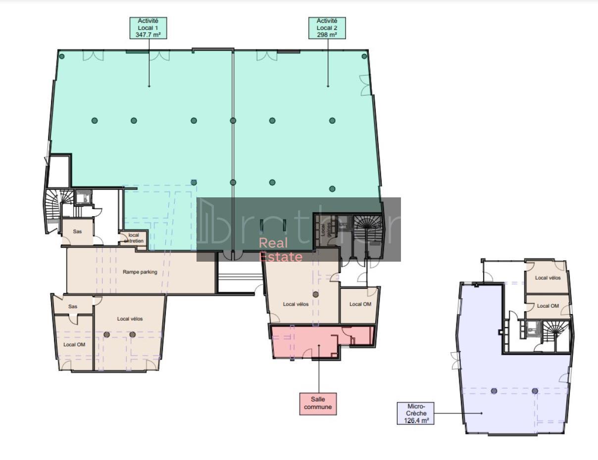 À vendre Commerce - Mérignac 33700 - 645.5m²