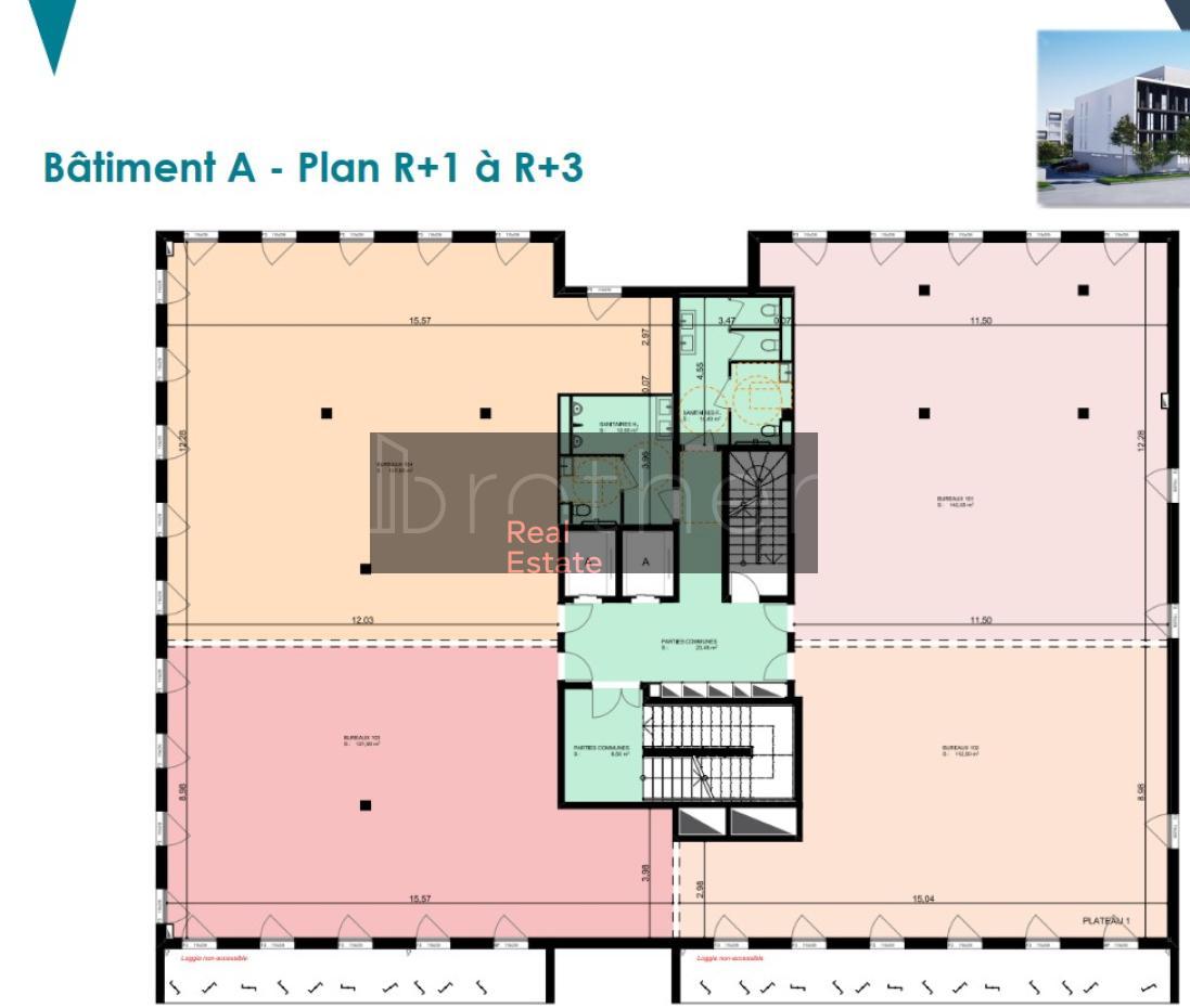 À vendre Bureaux - Lormont 33310 - 1902.7m²