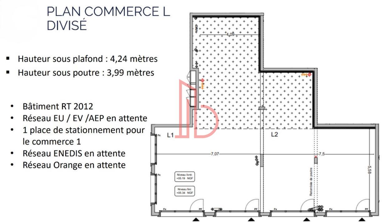 À vendre Commerce - Floirac 33270 - 336m²