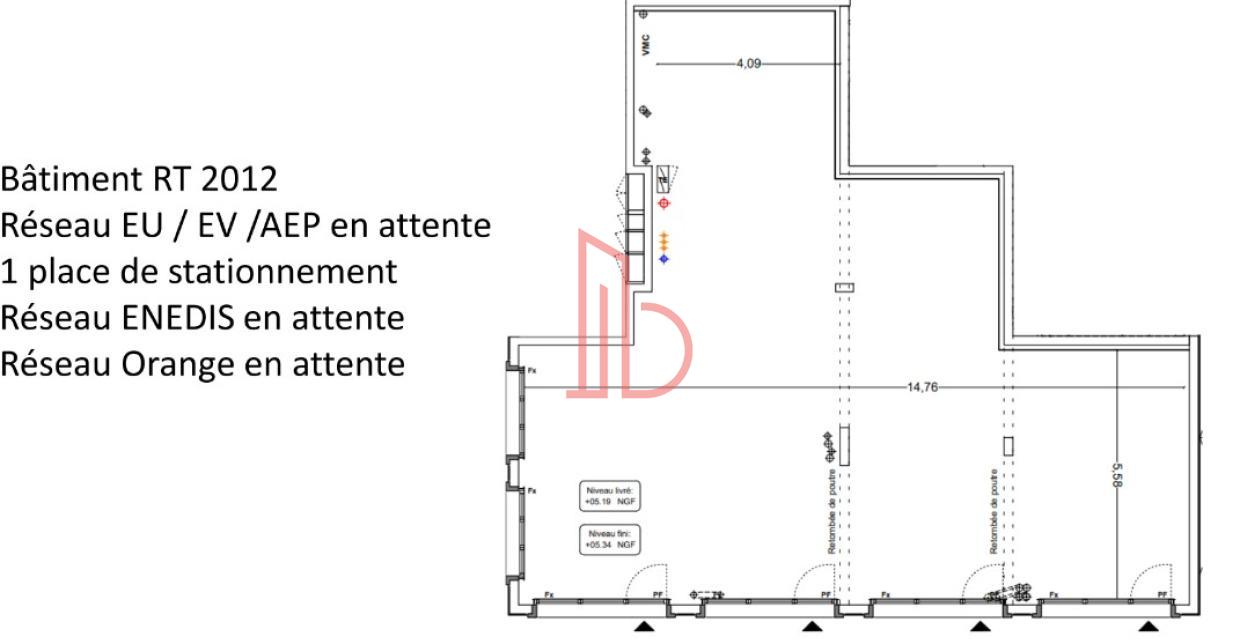 À vendre Commerce - Floirac 33270 - 336m²