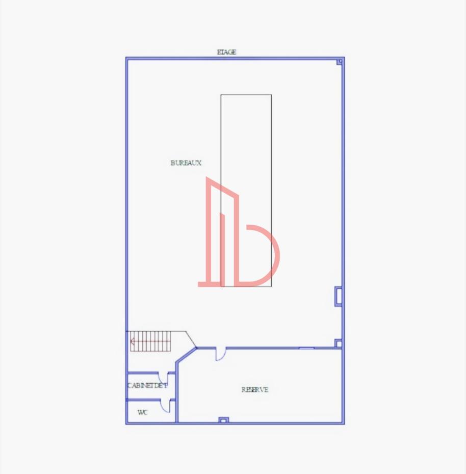 À louer Bureaux - Bordeaux 33000 - 186m²