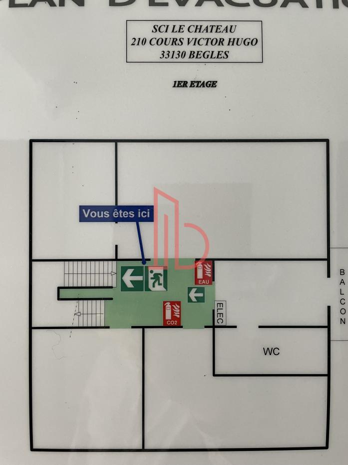 À vendre Bureaux - Bègles 33130 - 504.19m²