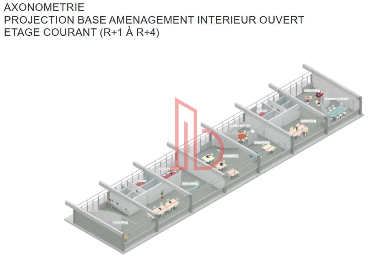 À louer Bureaux - Villenave-d'Ornon 33140 - 1592.55m²