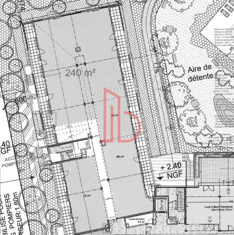 À vendre Commerce - Bruges 33520 - 262m²