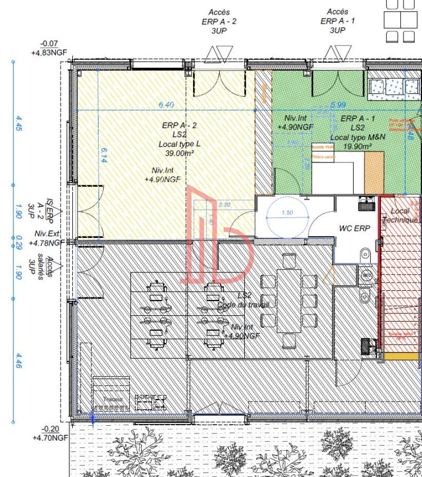À vendre Bureaux - Bordeaux 33300 - 250m²