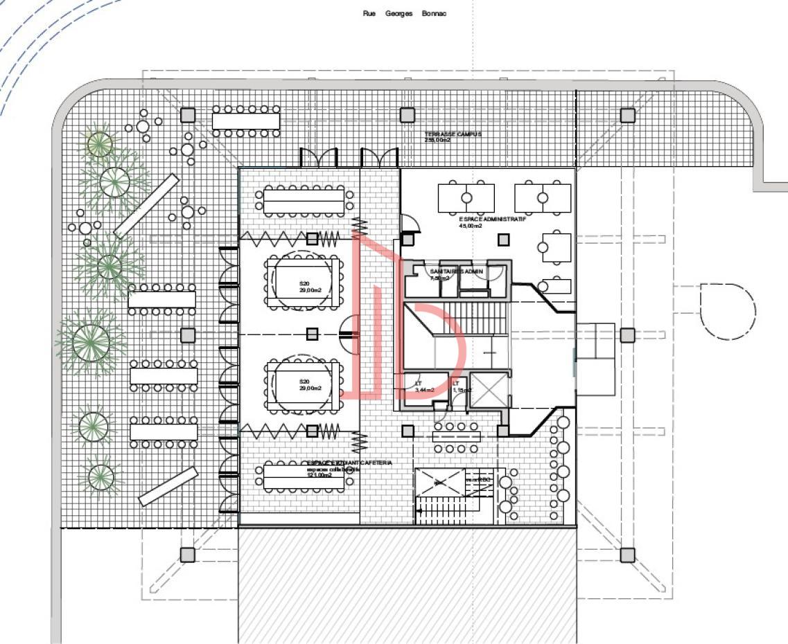 À louer Bureaux - Bordeaux 33000 - 1200m²