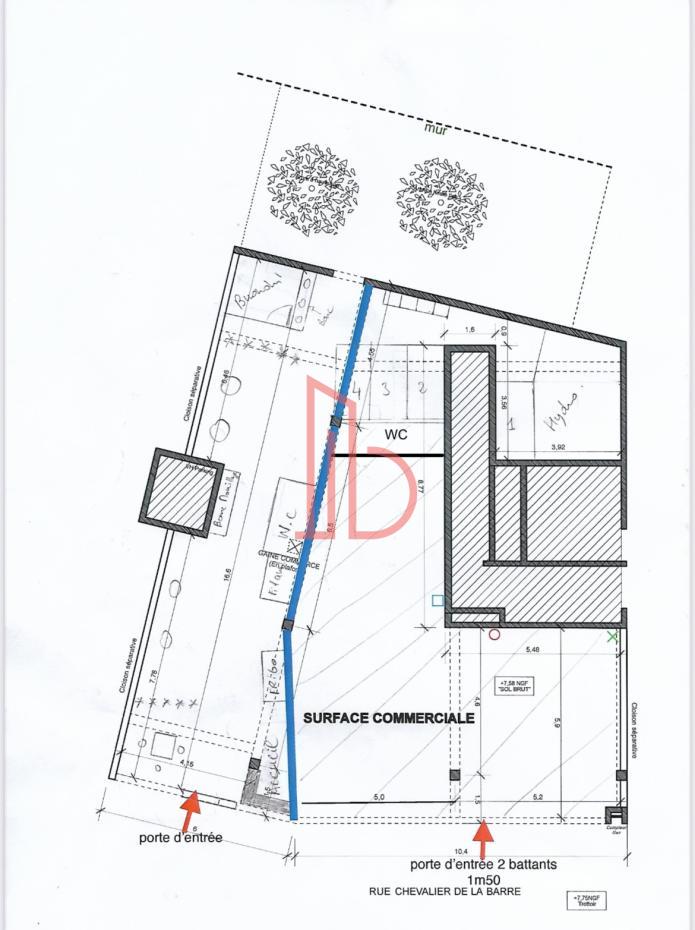 À louer Bureaux - Bègles 33130 - 185m²