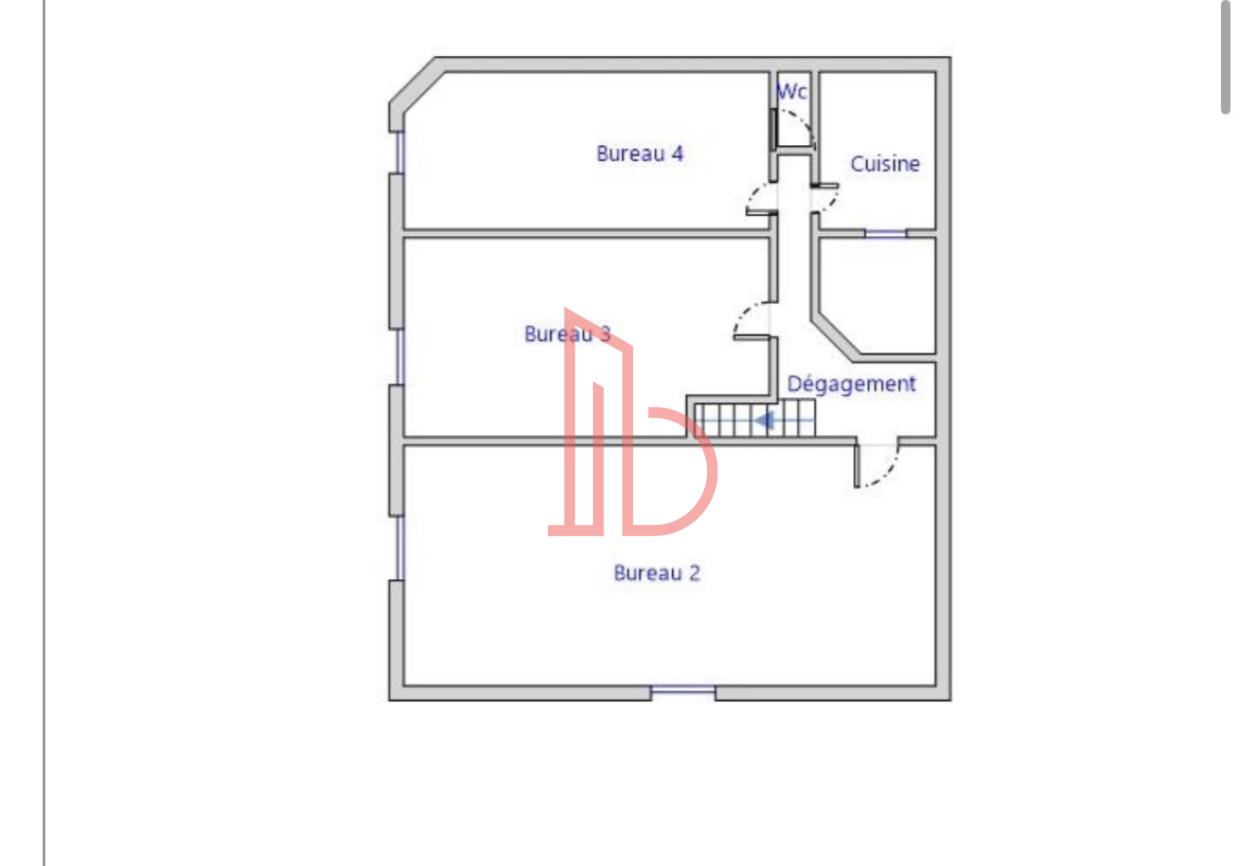 À louer Bureaux - Bordeaux 33000 - 146m²