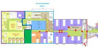 À louer Bureaux - Gradignan 33170 - 490m²