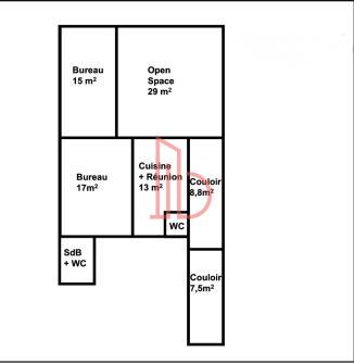 À vendre Bureaux - Bordeaux 33000 - 90m²