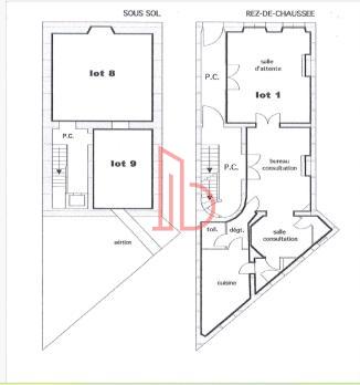 À vendre Bureaux - Bordeaux 33000 - 69m²