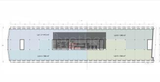 À louer Bureaux - Bordeaux 33300 - 3432m²
