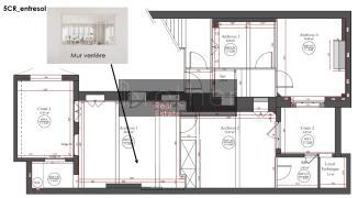À louer Bureaux - Bordeaux 33000 - 110.08m²
