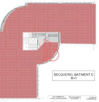À louer Bureaux - Mérignac 33700 - 425.1m²