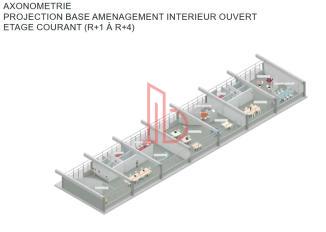 À louer Bureaux - Villenave-d'Ornon 33140 - 1592.55m²