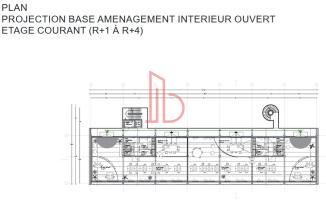 À louer Bureaux - Villenave-d'Ornon 33140 - 1592.55m²