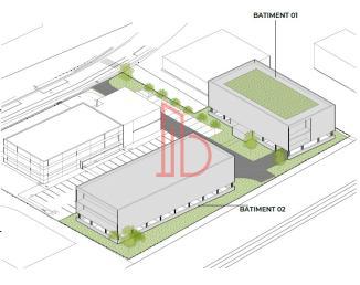 À louer Bureaux - Bruges 33520 - 2000m²