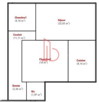 À louer Bureaux - Bordeaux 33000 - 71.4m²