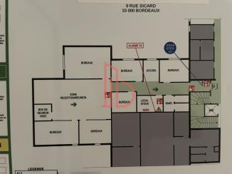 À louer Bureaux - Bordeaux 33000 - 200m²