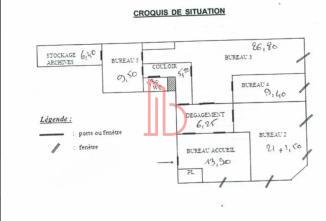 À louer Bureaux - Bordeaux 33000 - 100m²